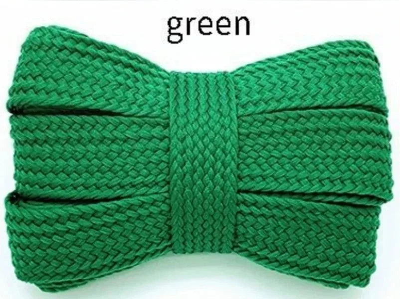 2cm wide fashion laces flat shoelace 18 colors