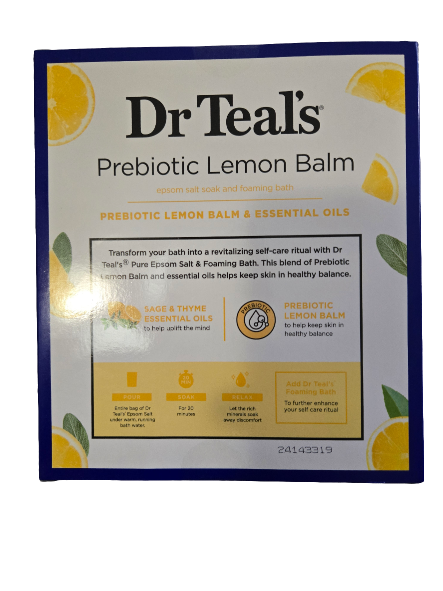 Dr Teal's® Pure Epsom Salt & Foaming Bath Gift Set