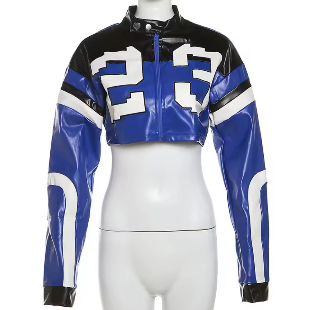 Sporty Leather Jacket