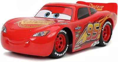 Toys Pixar Cars 1:24 Lightning McQueen RC Remote Control Car 2.4 GHz Red
