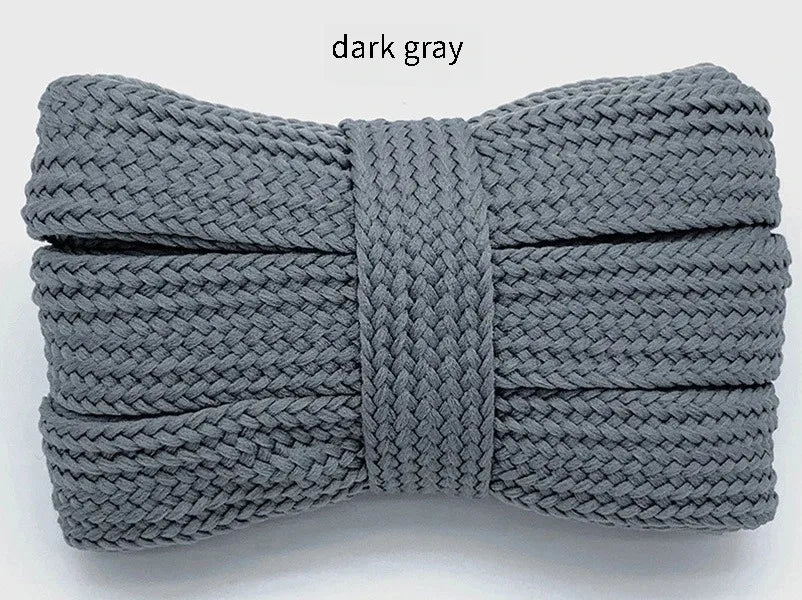 2cm wide fashion laces flat shoelace 18 colors