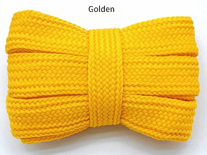 2cm wide fashion laces flat shoelace 18 colors